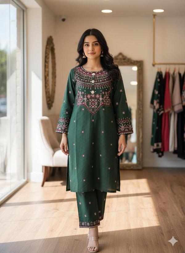 Chic Green Dress – Luxury Ready to Wear